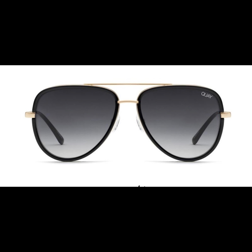 Quay, All In Sunglasses Black